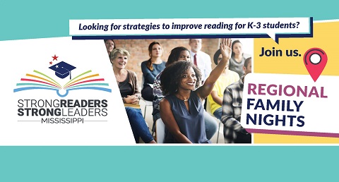 Strong Readers Regional Meetings for Families